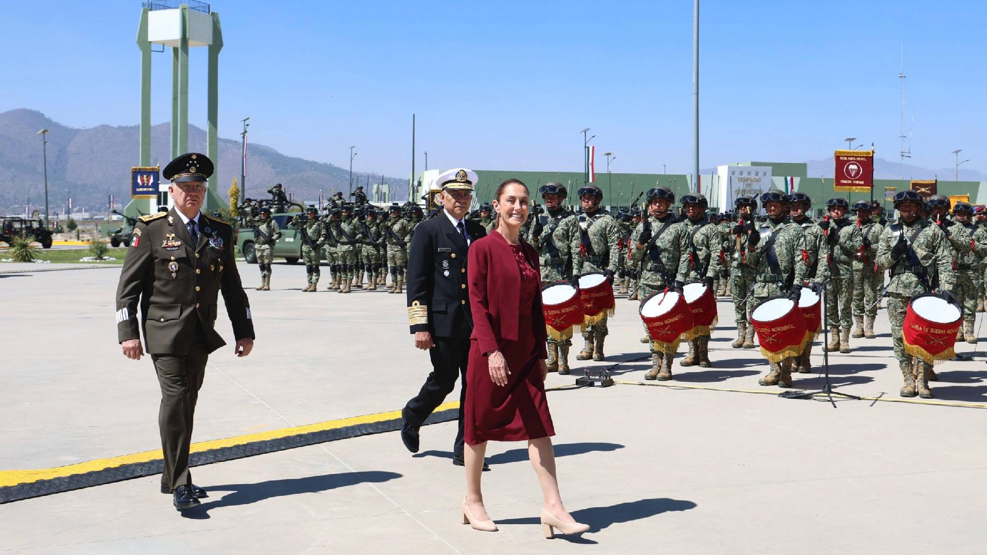 Sheinbaum: Fuerzas Armadas garantizan la soberanía de México