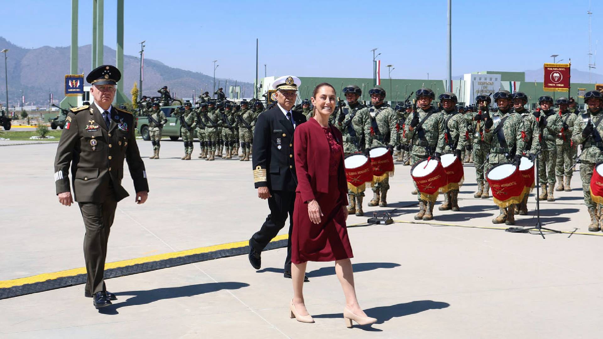México debe sentirse muy orgulloso de nuestra Fuerzas Armadas: Sheinbaum