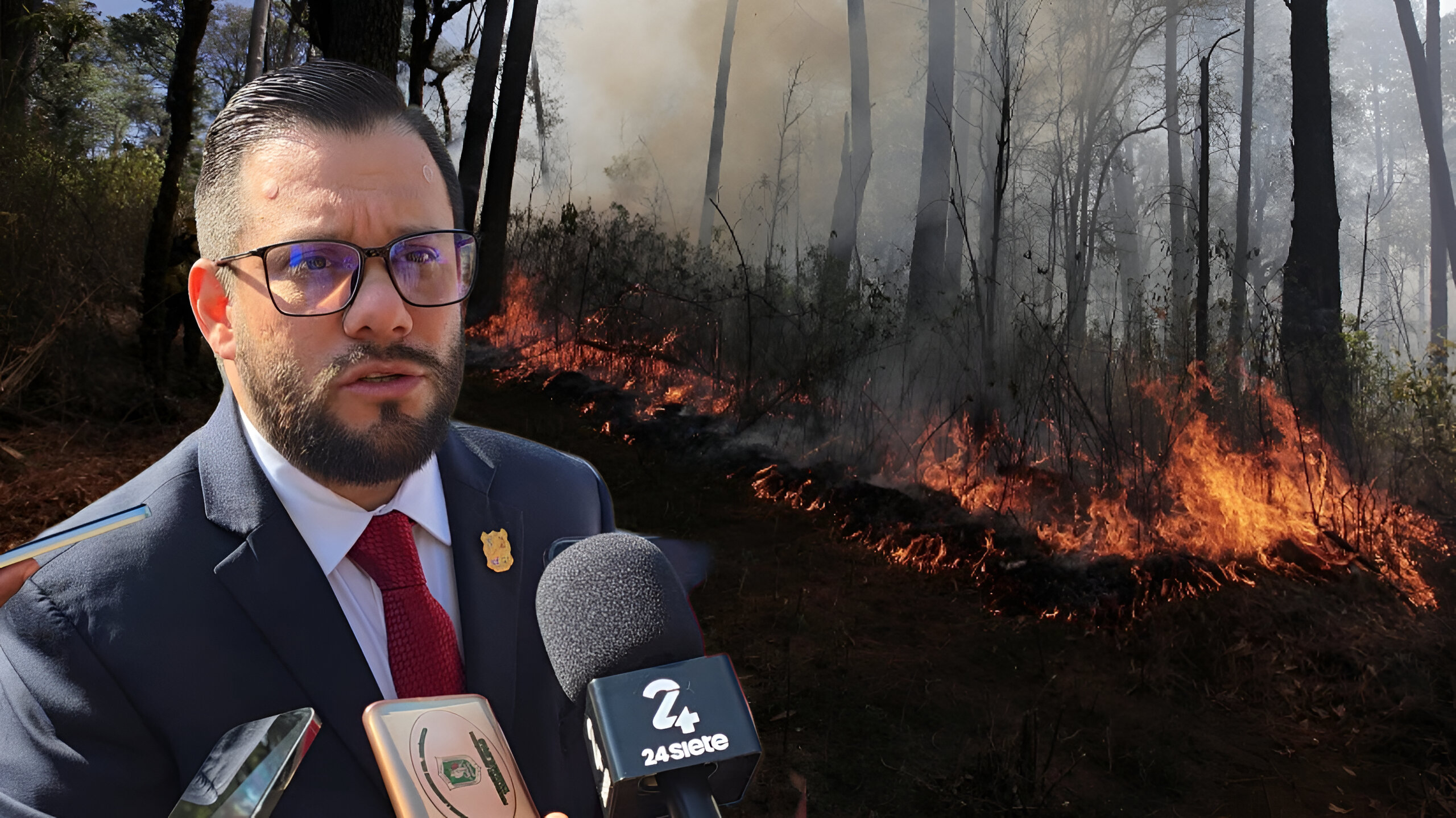 Incendio en la sierra de Miquihuana afecta al menos 15 hectáreas