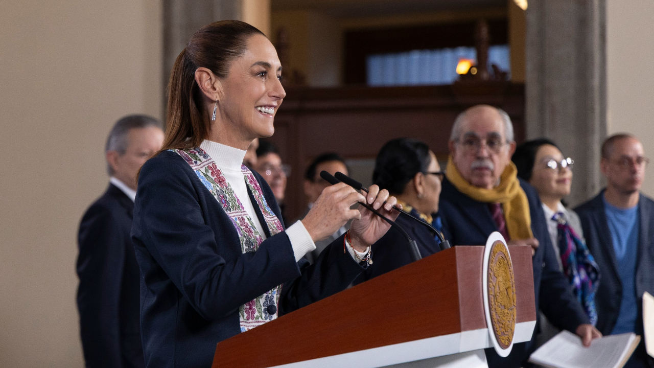 Sheinbaum presenta iniciativa de reforma electoral