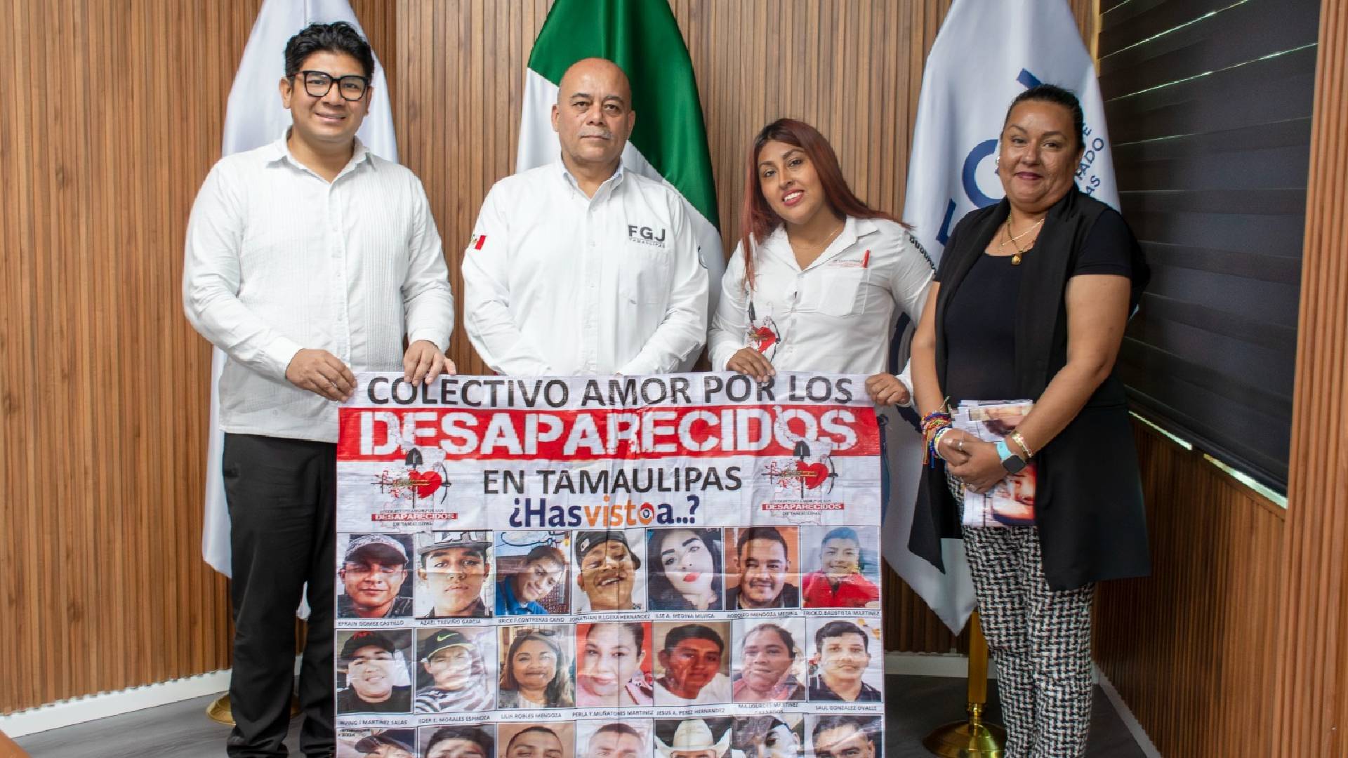 FGJ se reúne con familias de personas desaparecidas en Tamaulipas