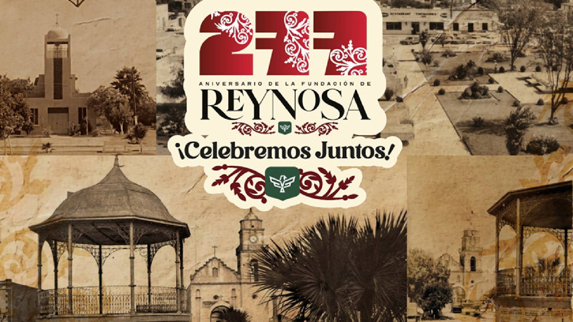 Invitan a celebrar el 277 aniversario de la fundación de Reynosa