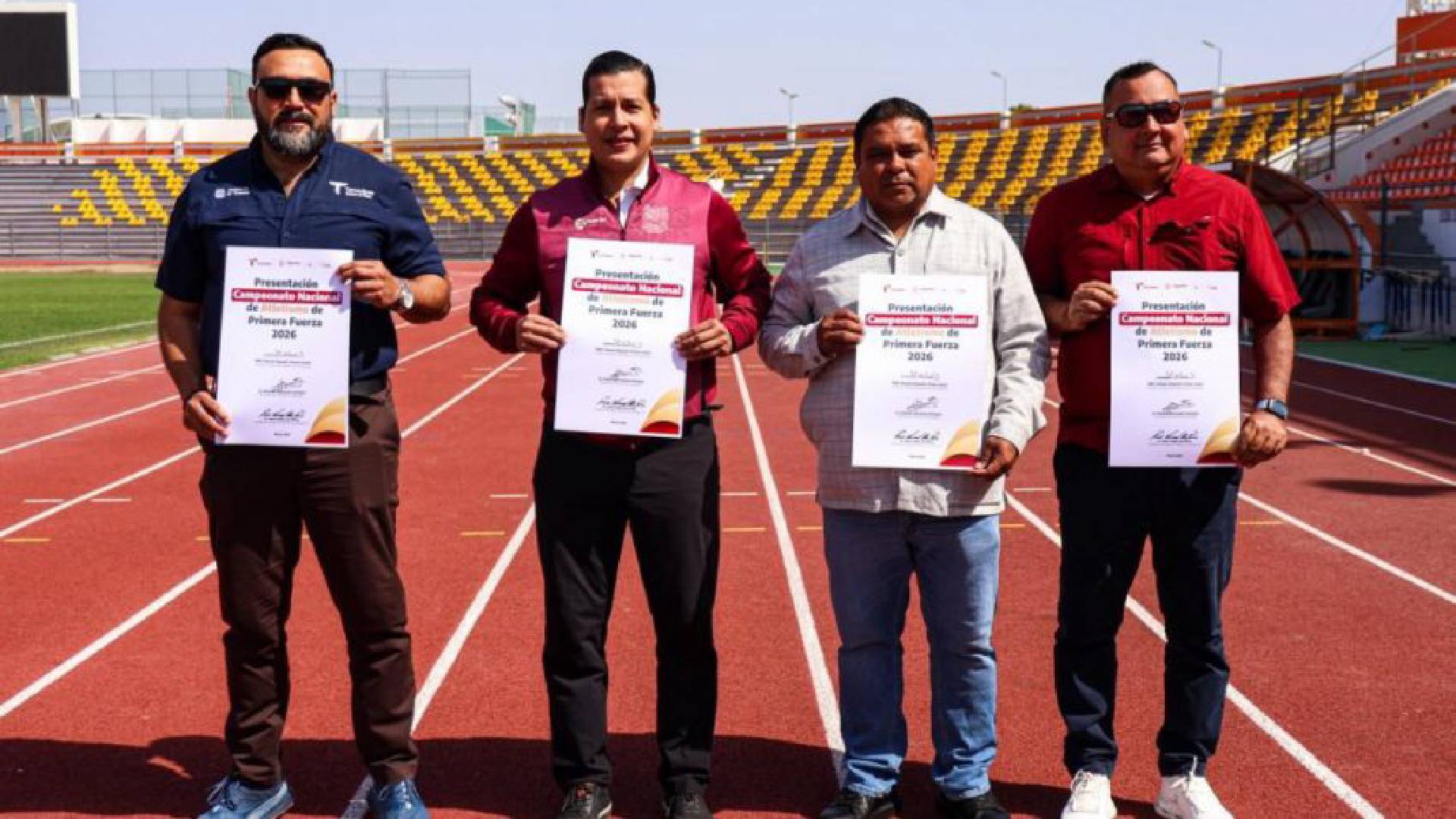 Tamaulipas albergará el Campeonato Nacional de Atletismo 2026