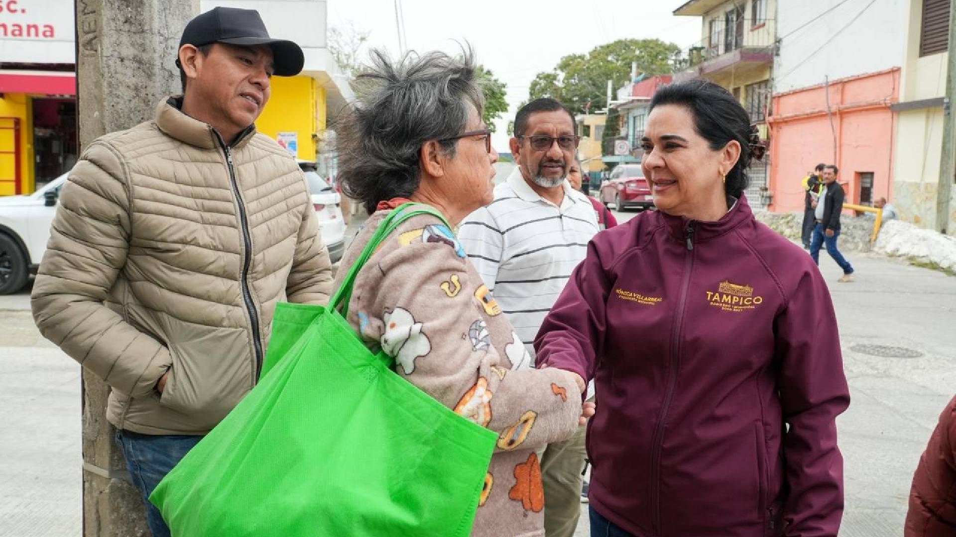 Gobierno de Tampico atiende reportes por fuertes vientos tras frente frío