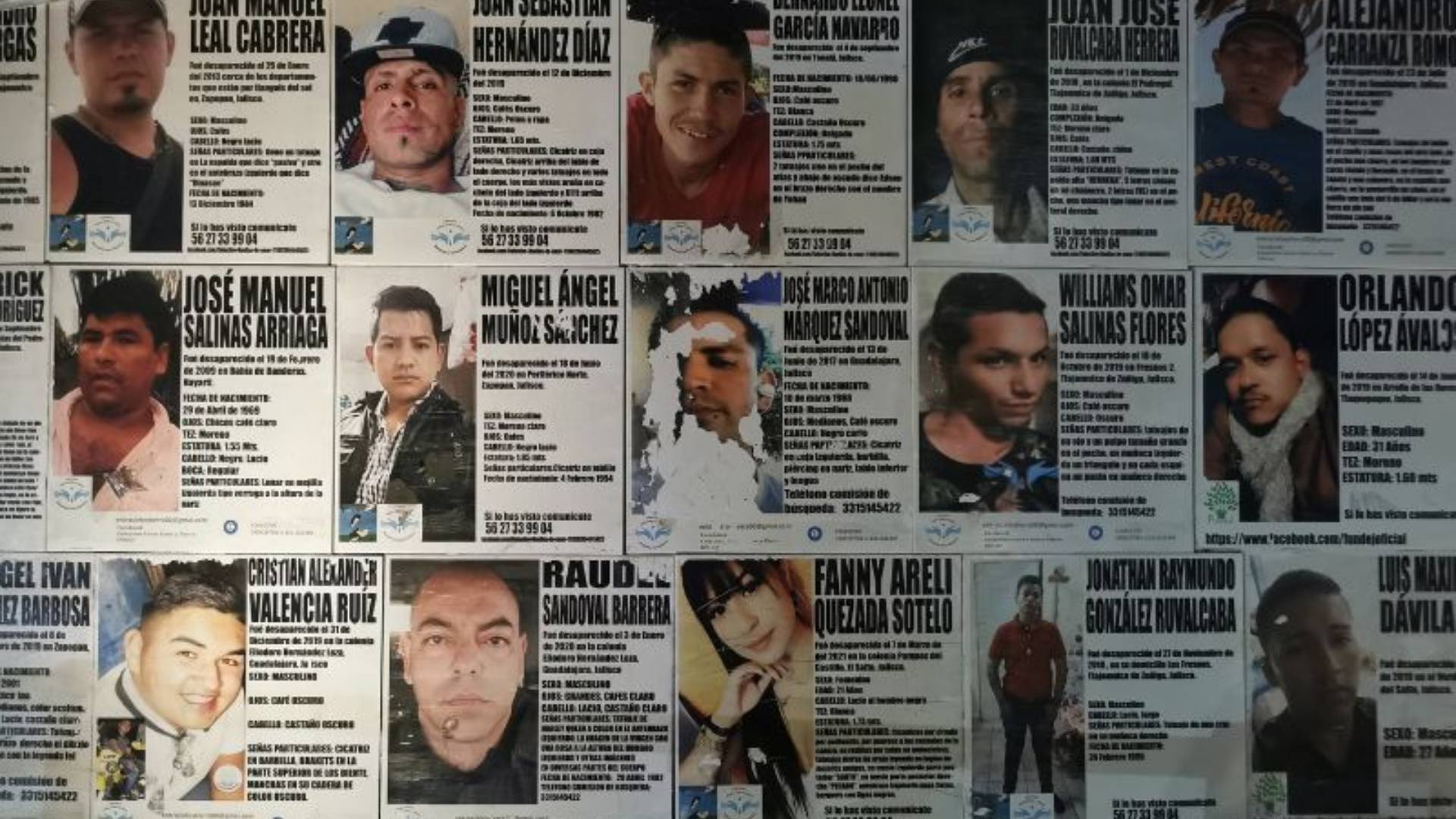 Gobierno de México confirma más de 130 mil desaparecidos