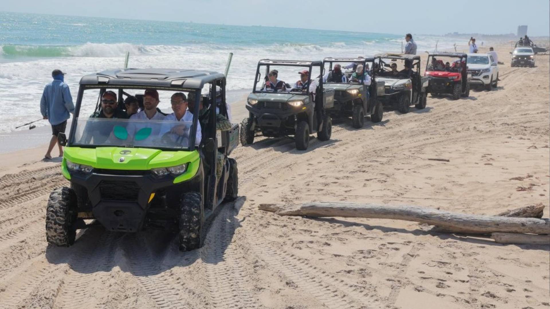 Playa Miramar se mantiene limpia y segura rumbo a Semana Santa