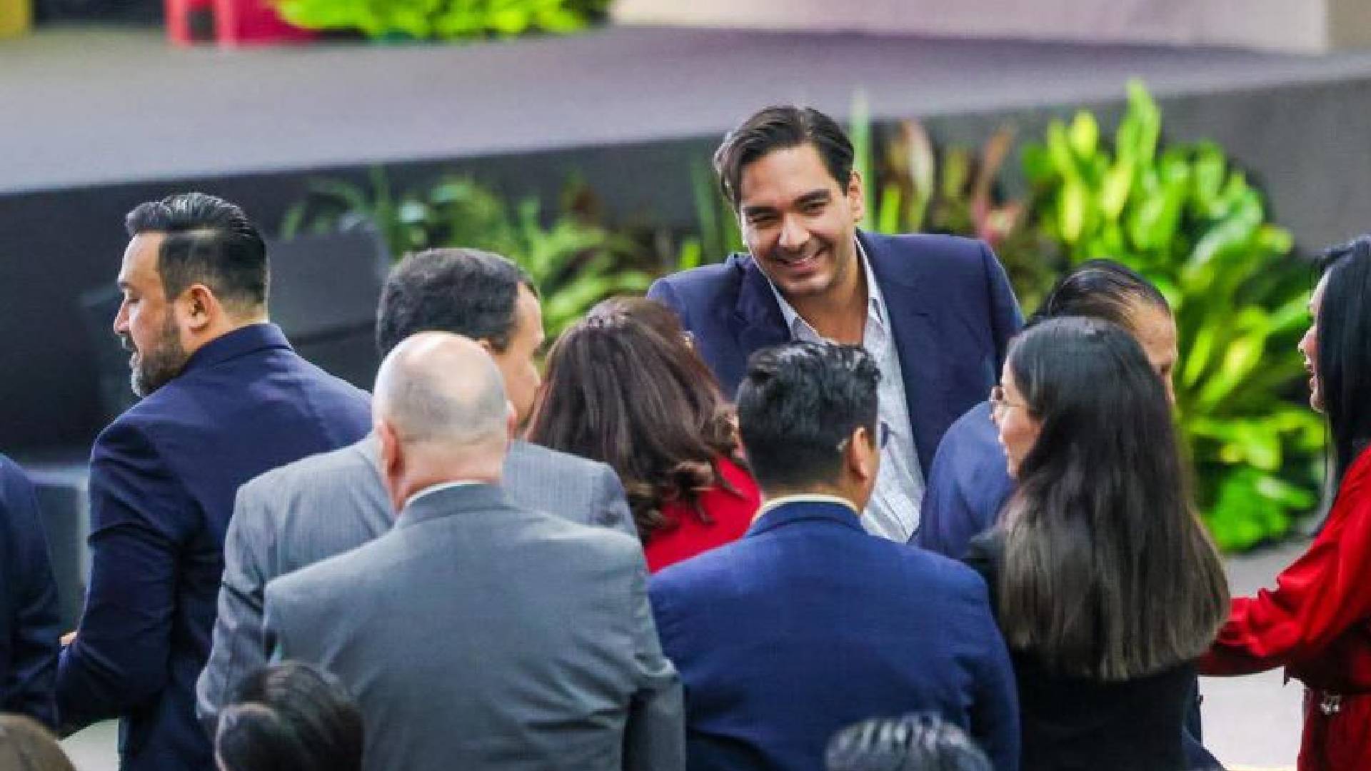 Carlos Peña asiste al Cuarto Informe del gobernador Américo Villarreal