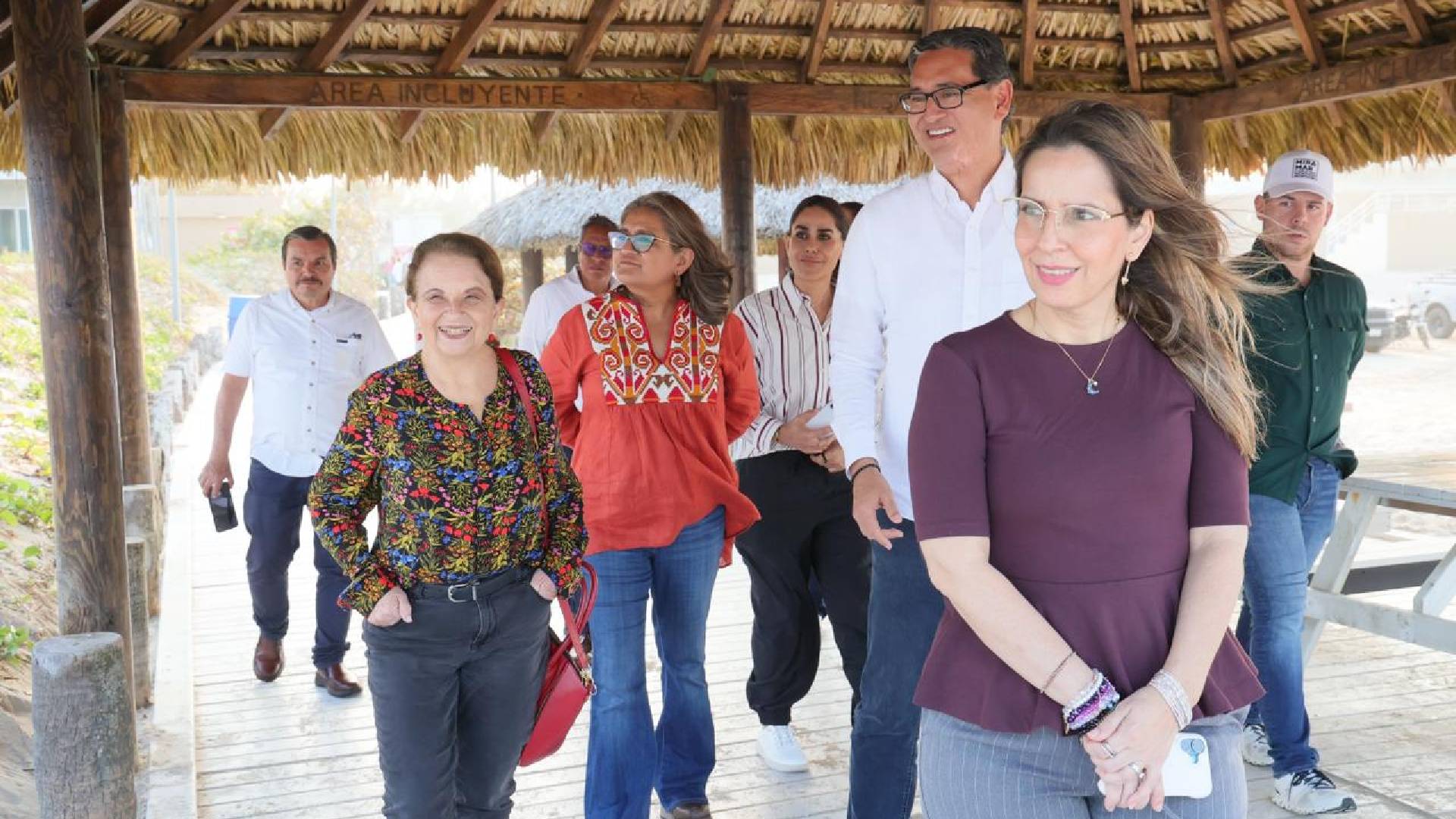 Erasmo González promueve a Playa Miramar con alcaldesa de Iztapalapa