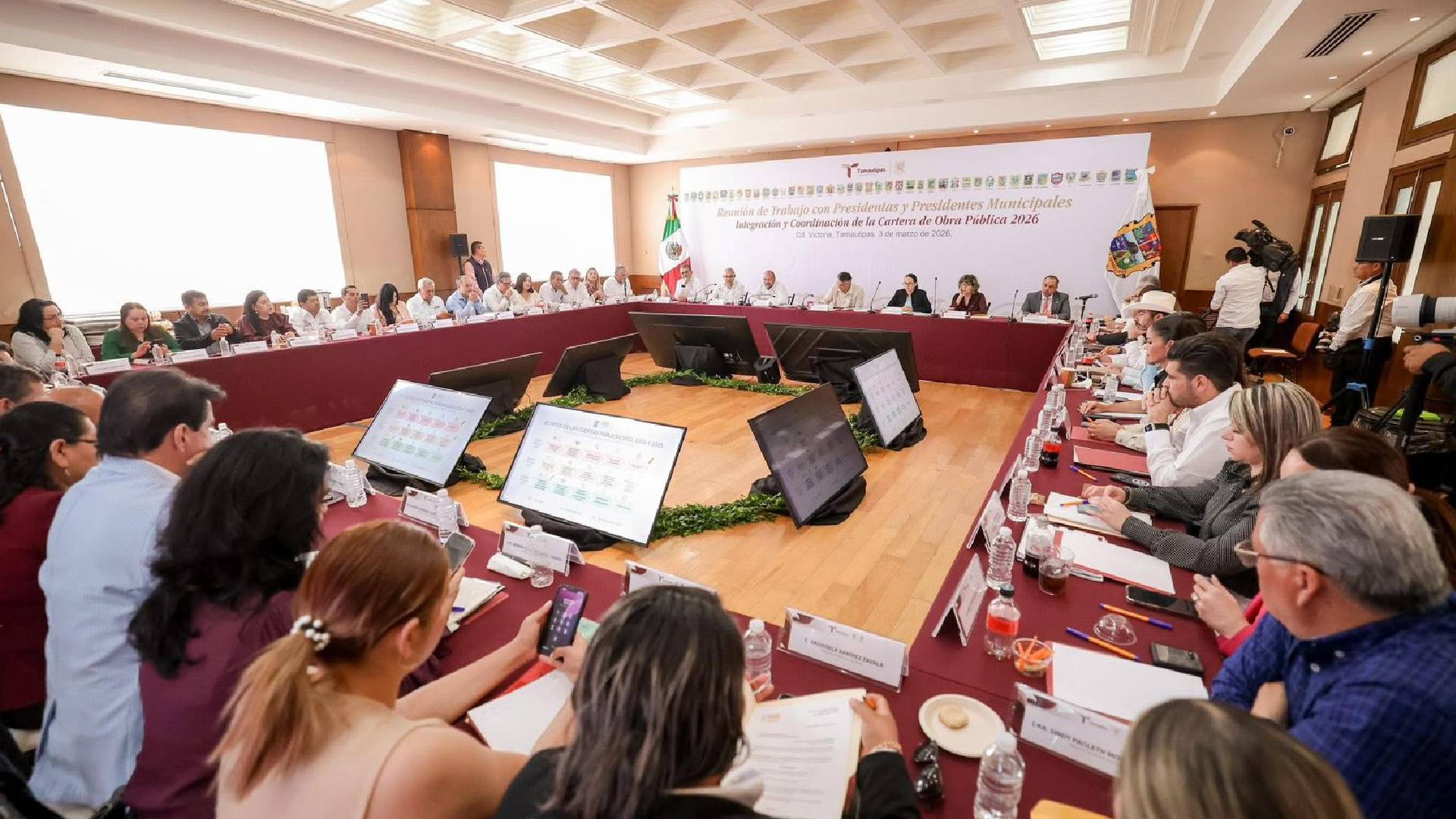 Erasmo González anuncia obras para Ciudad Madero con respaldo de Américo Villareal