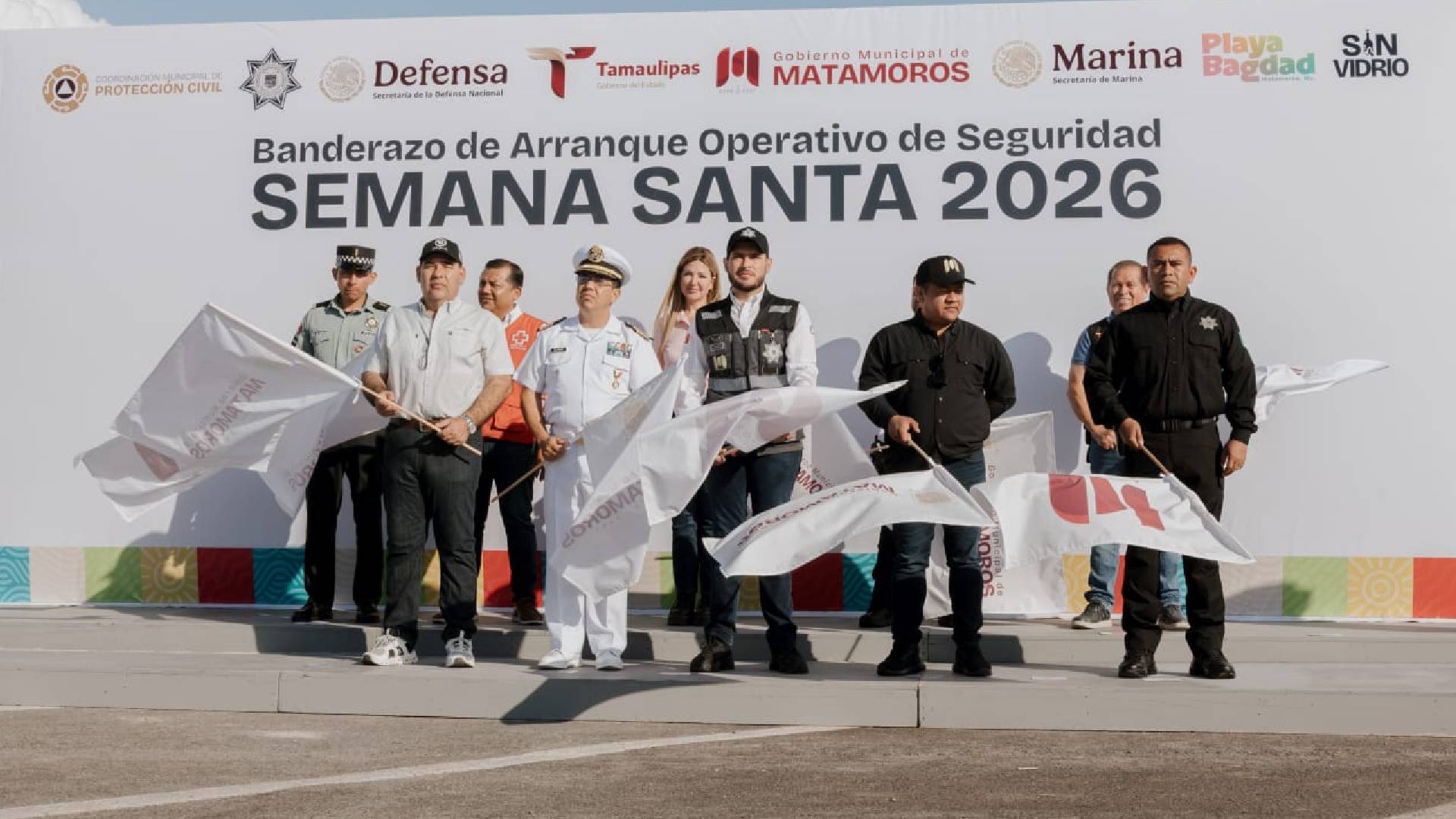 Estamos listos con el operativo de seguridad y el Festival del Mar para recibir a los visitantes en Playa Bagdad: Beto Granados»