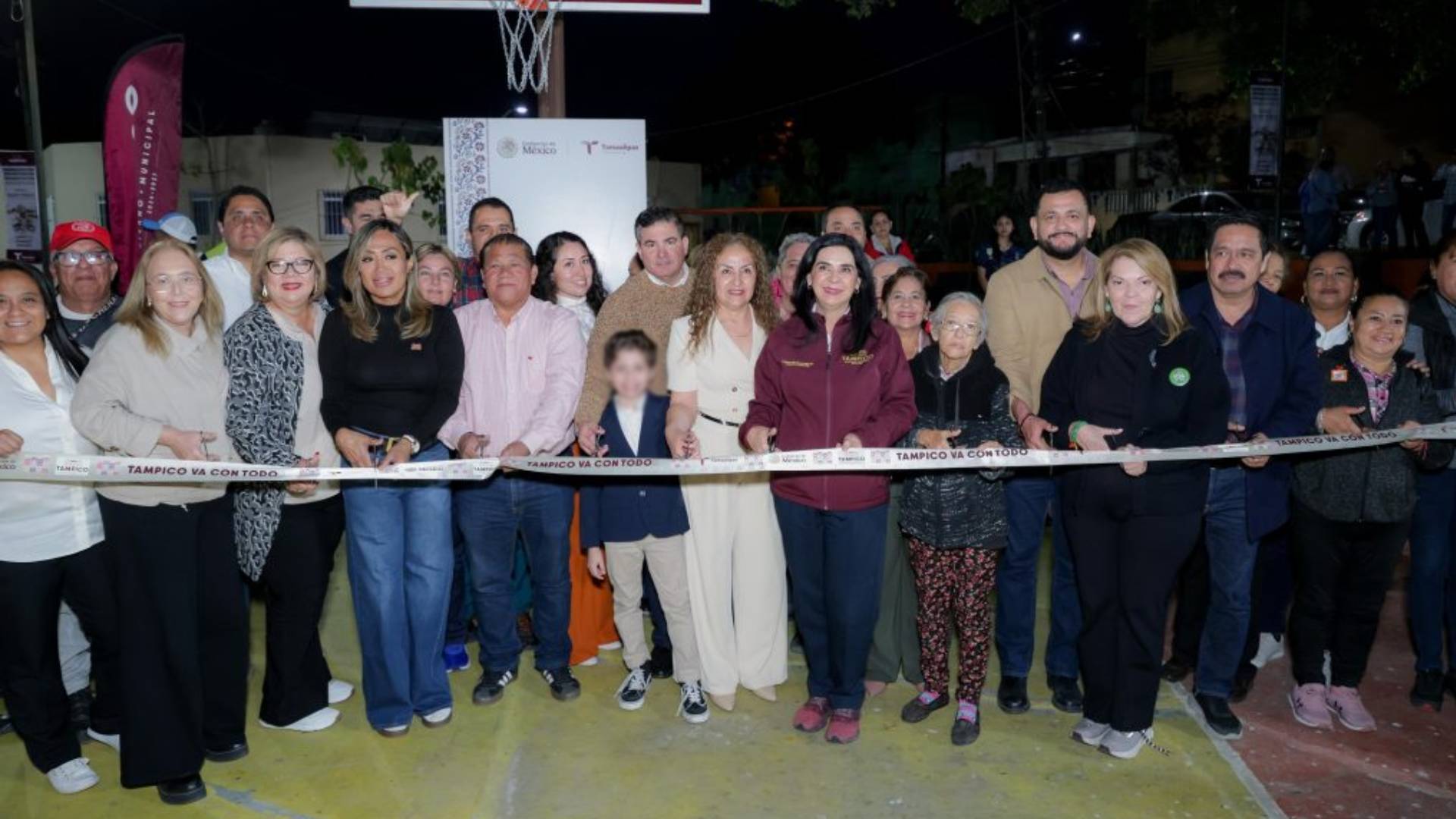 Mónica Villarreal entrega rehabilitación del parque ‘Baby Pérez’