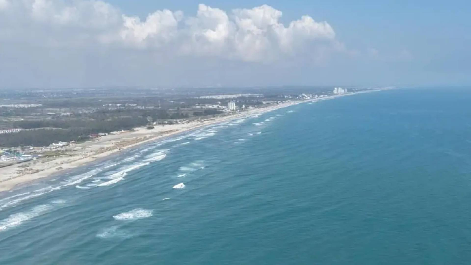 Playa Miramar está limpia y lista para Semana Santa