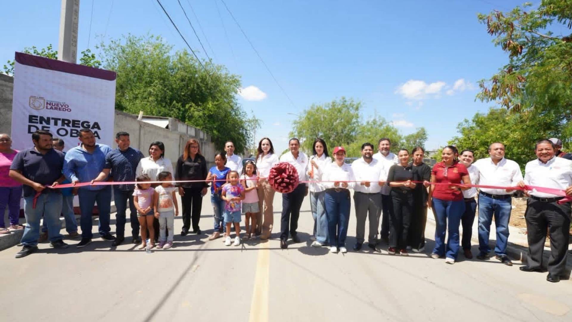 Gobierno municipal transforma vialidades al poniente de Nuevo Laredo con obras del Ramo 33