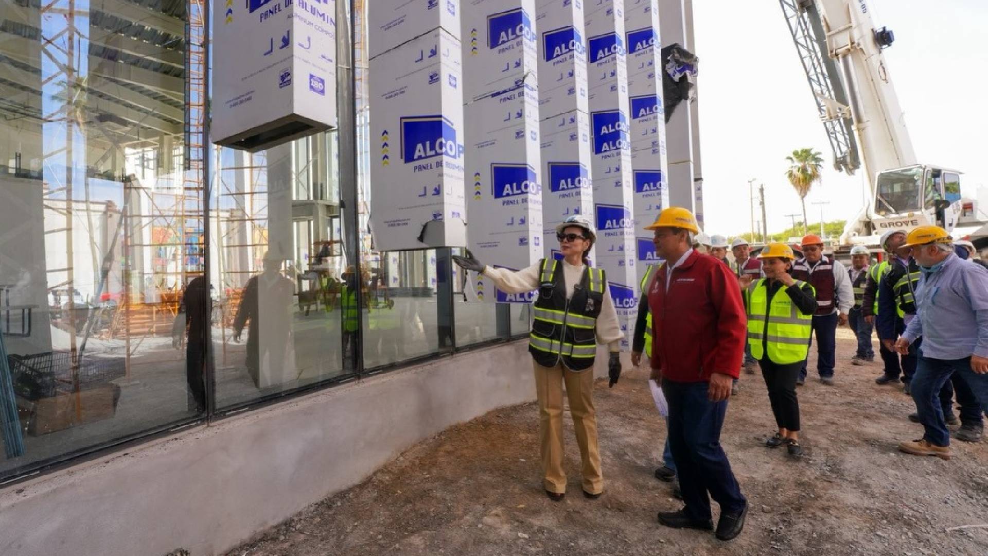 Supervisa alcaldesa Carmen Lilia Canturosas avances en obra del Museo de Ciencia y Tecnología y Planetario