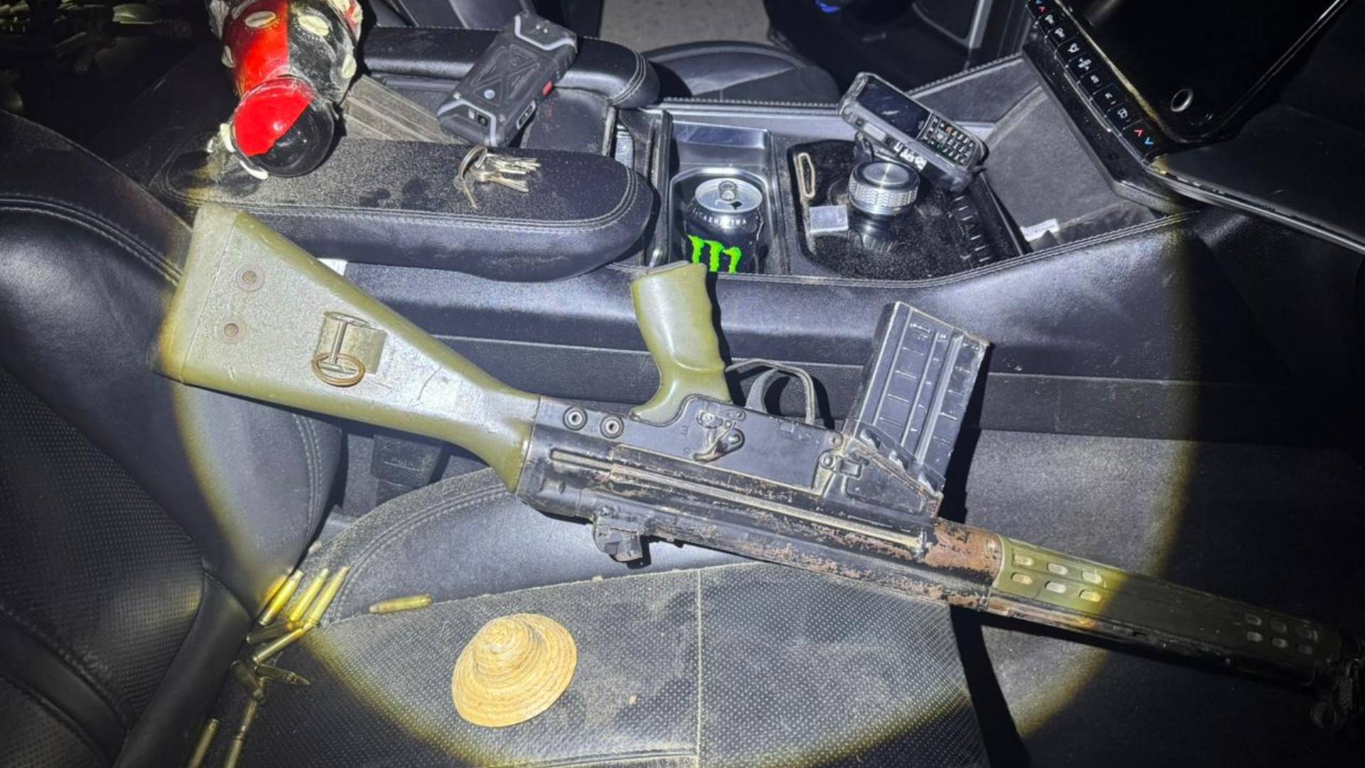 Guardia Estatal repele agresión en Reynosa y asegura vehículo con armas