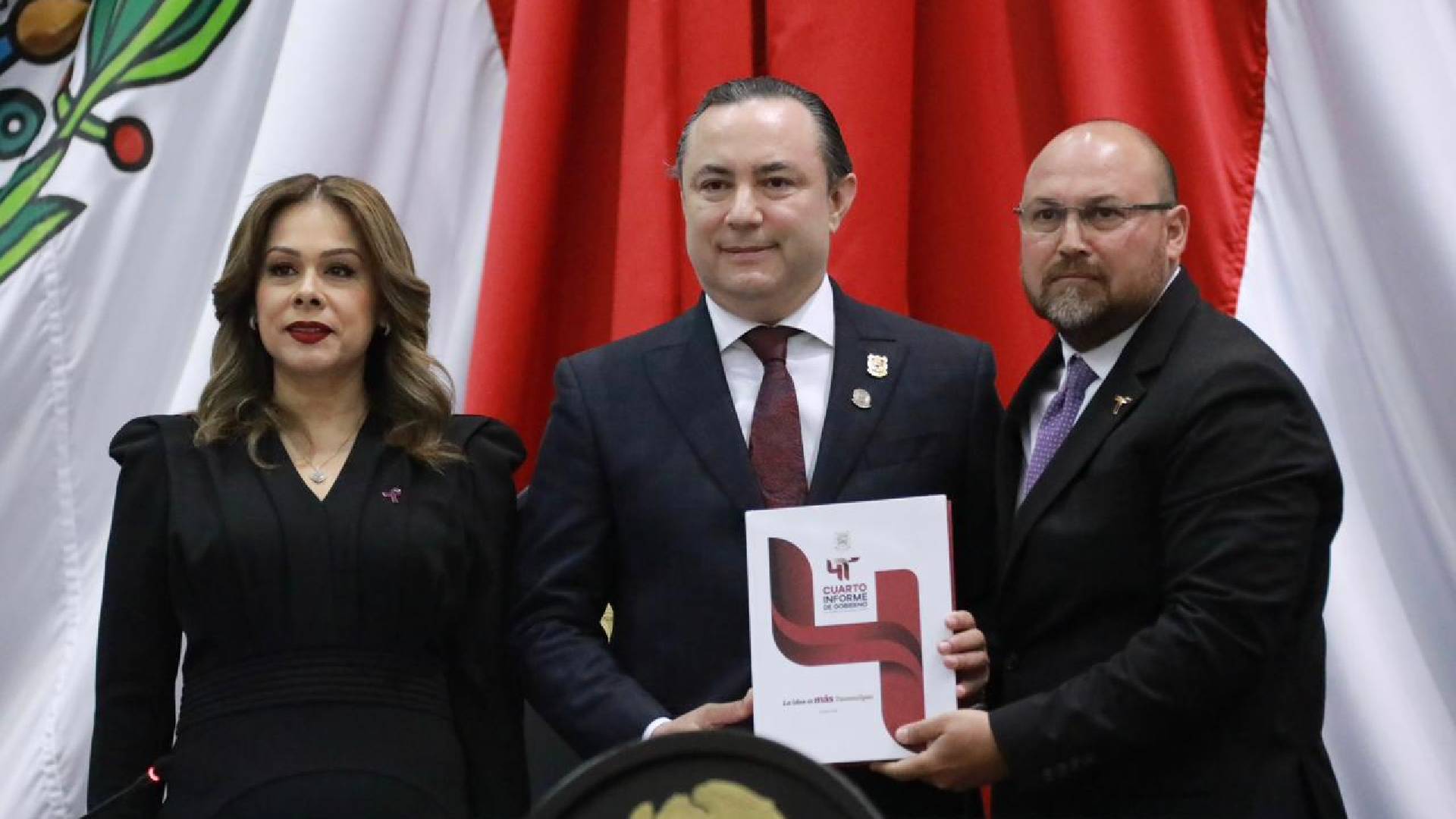 Congreso de Tamaulipas recibe el Cuarto Informe de Américo Villarreal