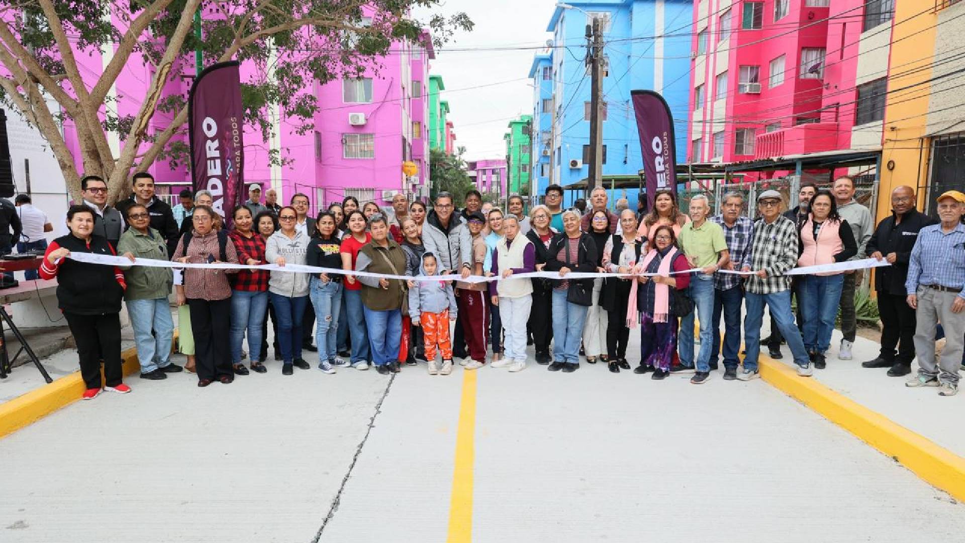 Erasmo González impulsa pavimentación y mejoramiento urbano en Madero