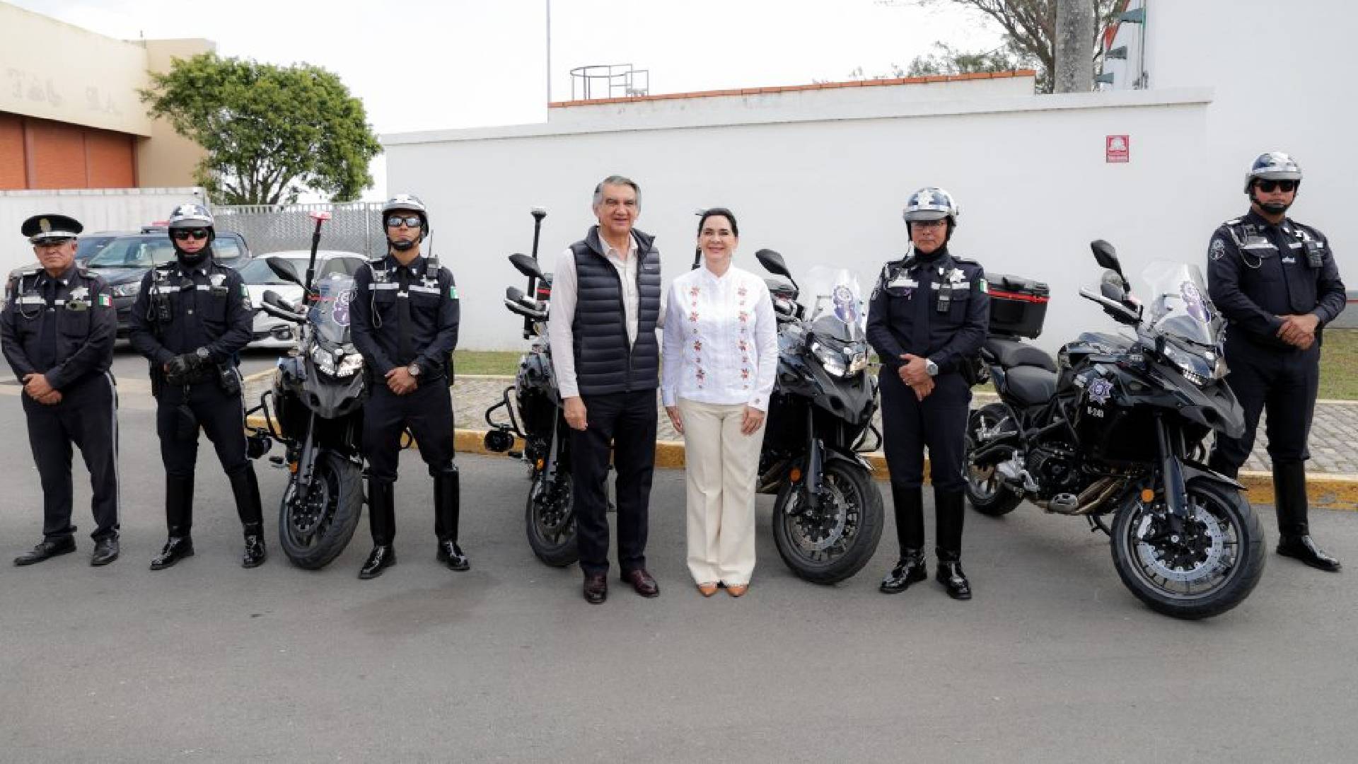 Mónica Villarreal fortalece la seguridad vial con nuevas motopatrullas en Tampico