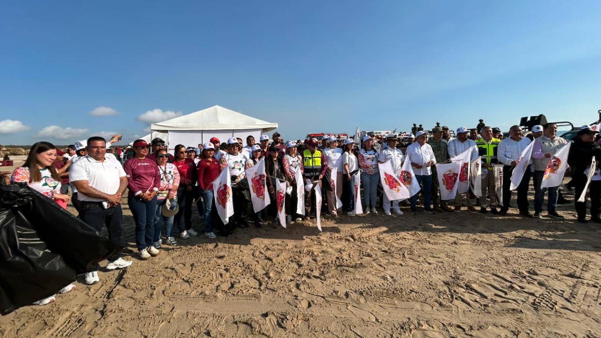 Arranca operativo de seguridad en Playa Tesoro por Semana Santa