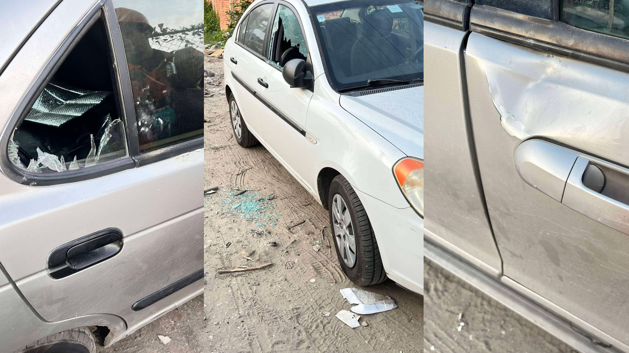 Vandalizan vehículos estacionados en Madero