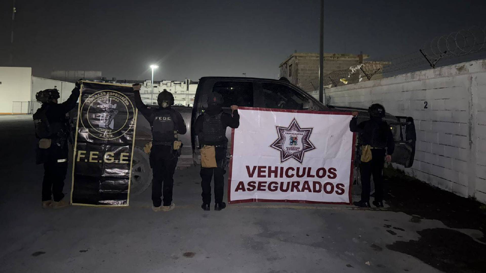 Aseguran vehículo robado con blindaje artesanal en Reynosa