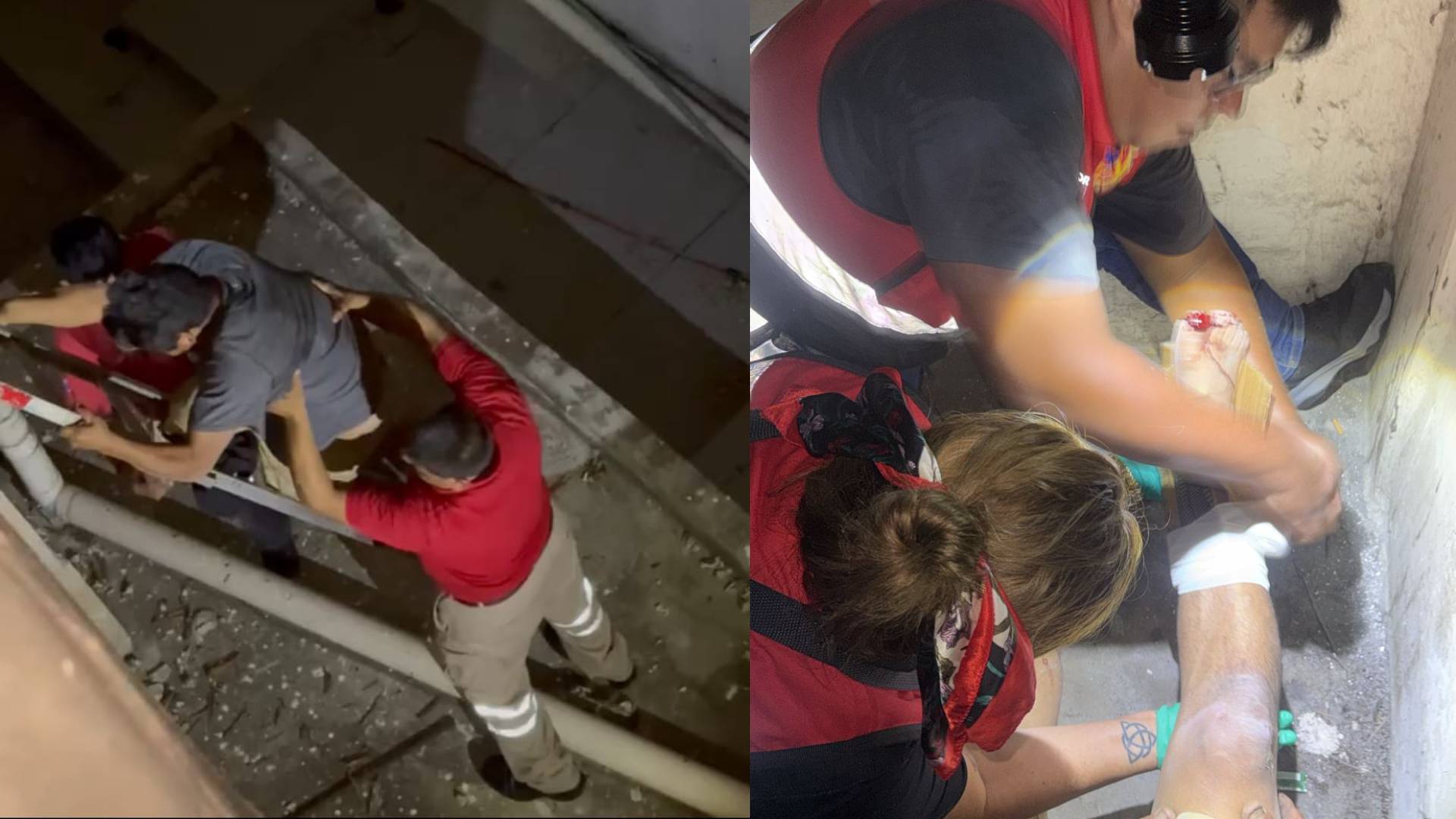 Por recuperar su celular, hombre cae de un tercer piso en Tampico