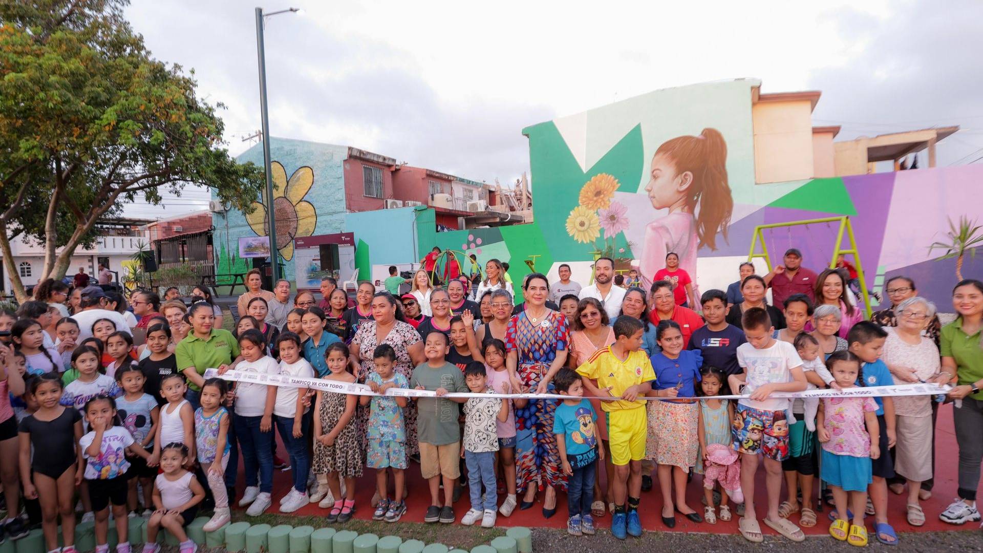 Tampico avanza en rehabilitación de parques y proyecta más espacios