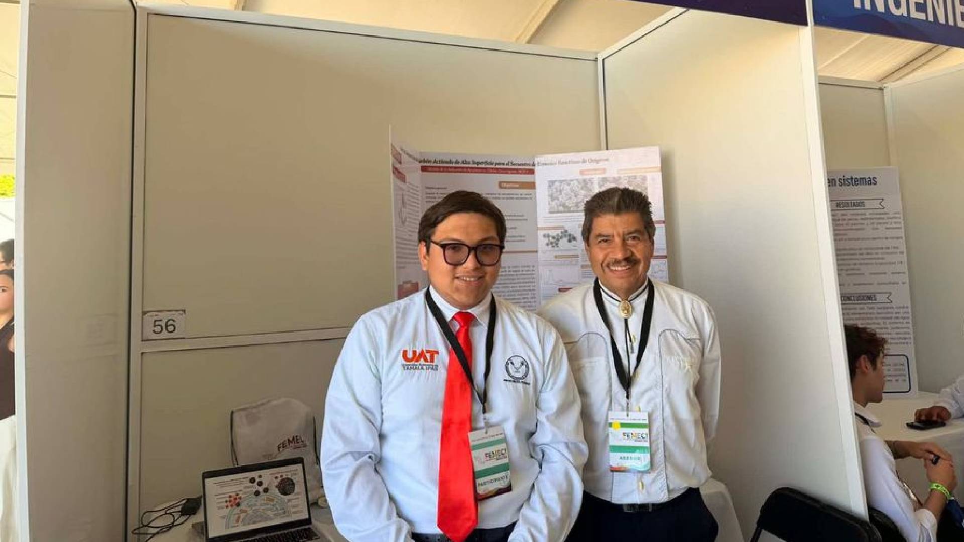 Estudiante de la UAT destaca a nivel nacional en la FEMECI