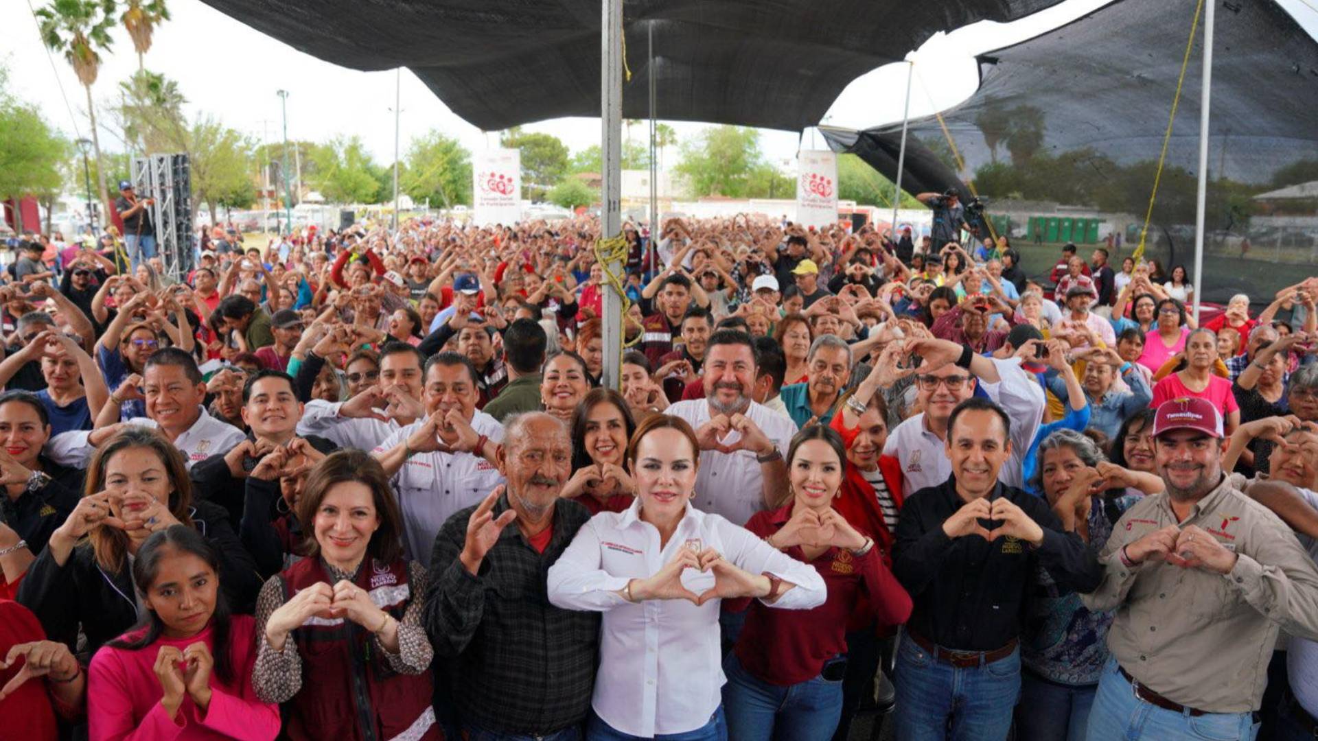 Instala alcaldesa Carmen Lilia Canturosas consejo social de participación y refuerza trabajo comunitario en Nuevo Laredo
