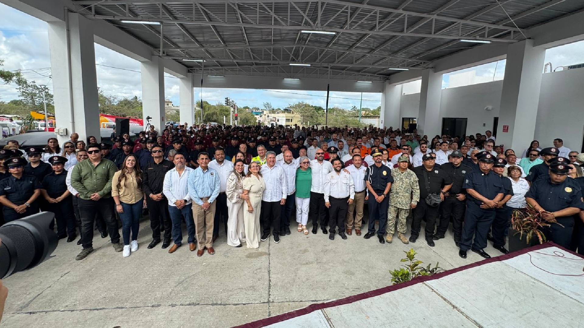 Inauguran nuevo cuartel de Bomberos en Altamira