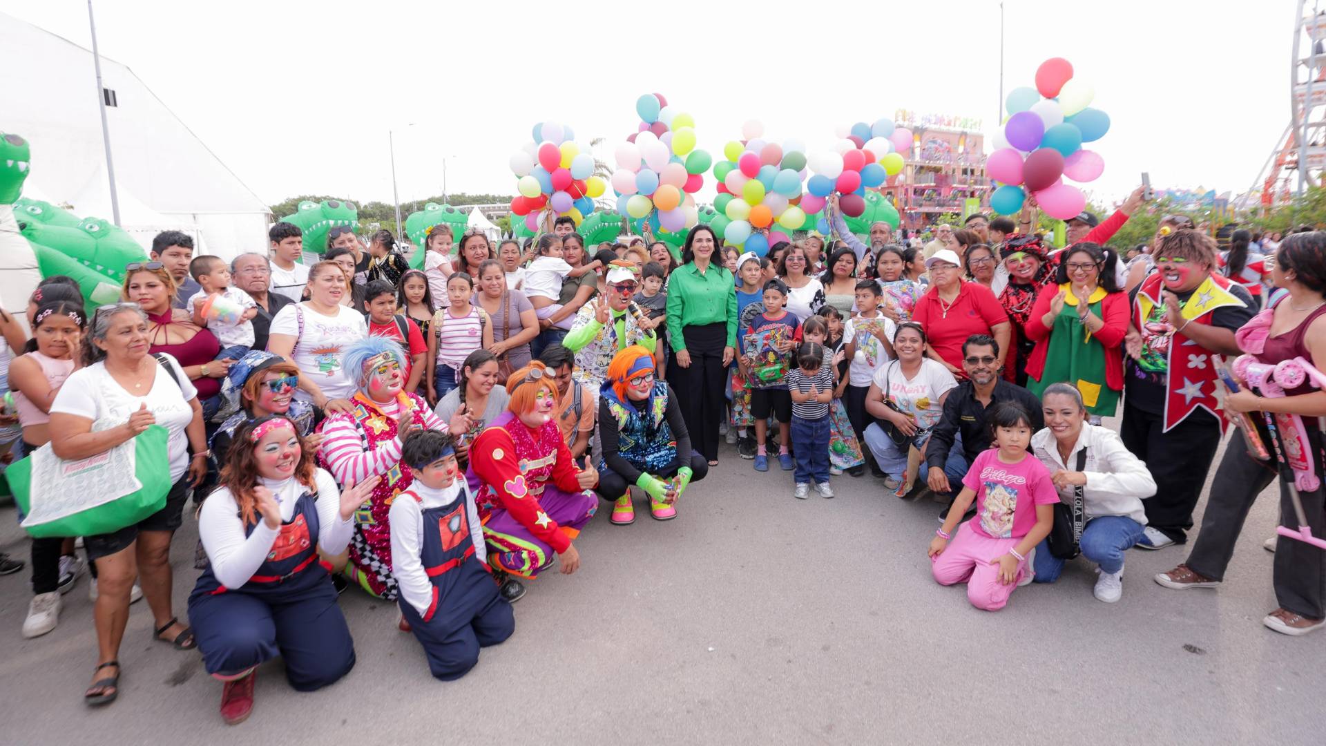 Encabeza Mónica Villarreal festejo a la niñez con más de 10 mil asistentes