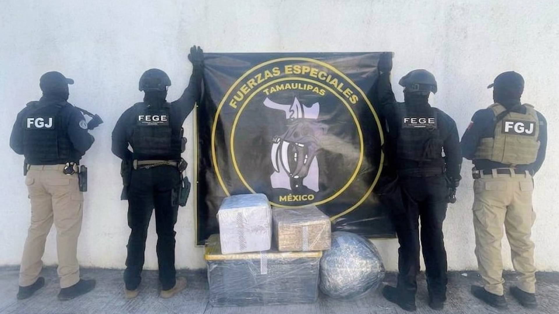 Aseguran droga tras reporte de disparos en  Ciudad Victoria