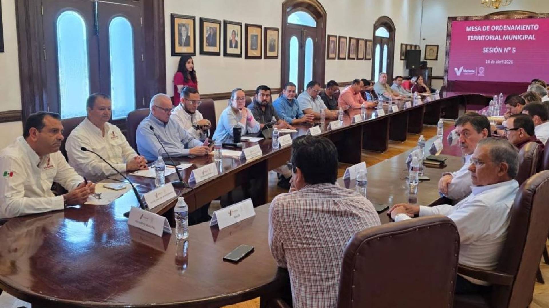 Analizan regularización de colonias en Mesa de Ordenamiento Territorial en Victoria