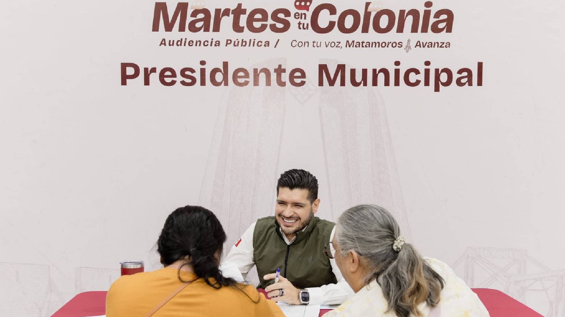Alcalde Beto Granados escucha a matamorenses en el “Martes en Tu Colonia”