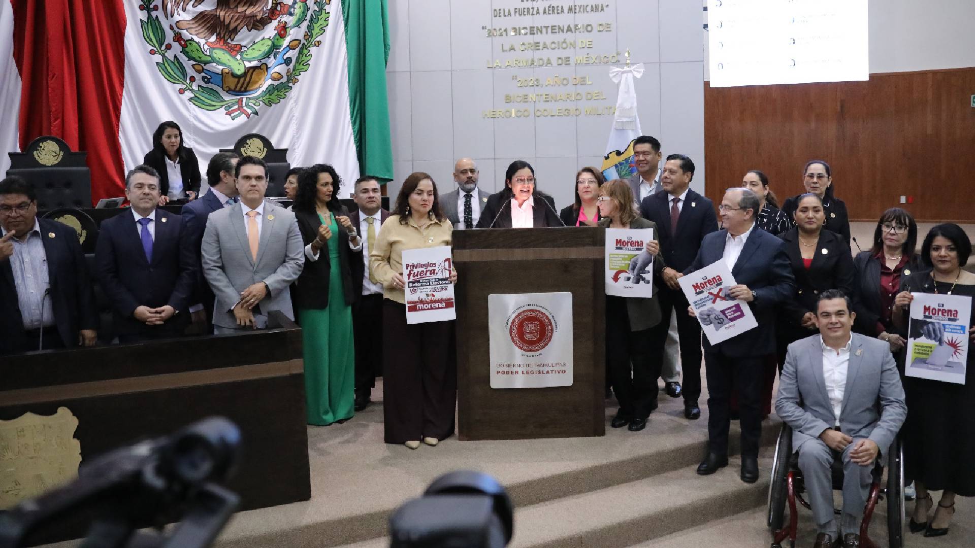 Congreso de Tamaulipas avala “Plan B” de la reforma electoral