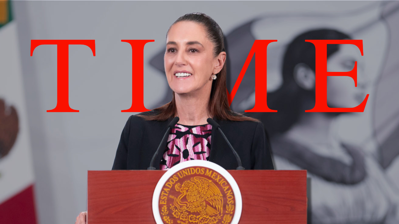 Sheinbaum, entre las 100 personas más influyentes del mundo: Time