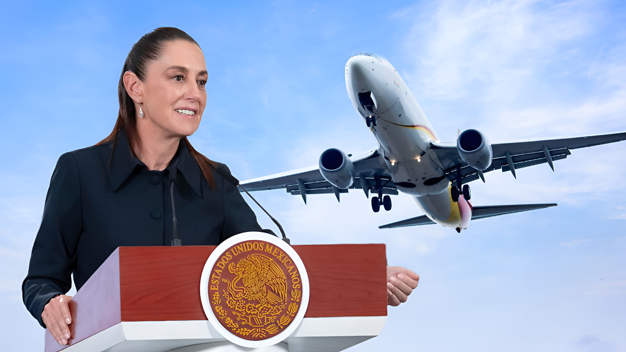 AIFA supera 18 millones de pasajeros: Claudia Sheinbaum