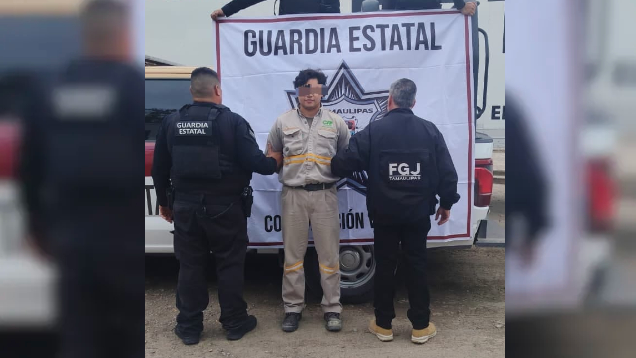Impostor de CFE es detenido en Ciudad Victoria