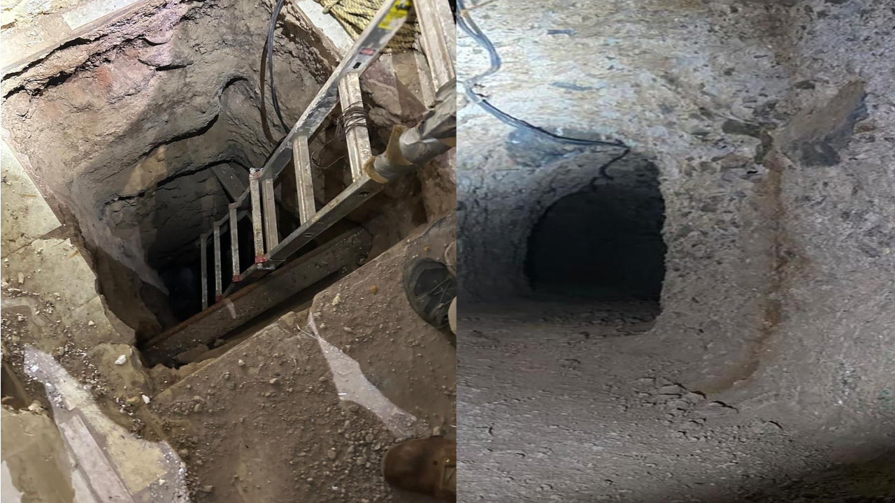Inhabilitan túnel clandestino para cruce ilegal de migrantes