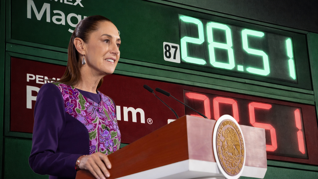 Sheinbaum advierte: alza al diésel no tiene justificación