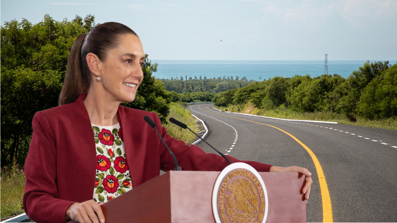 Sheinbaum destaca inversión de más de 315 mil mdp en carreteras