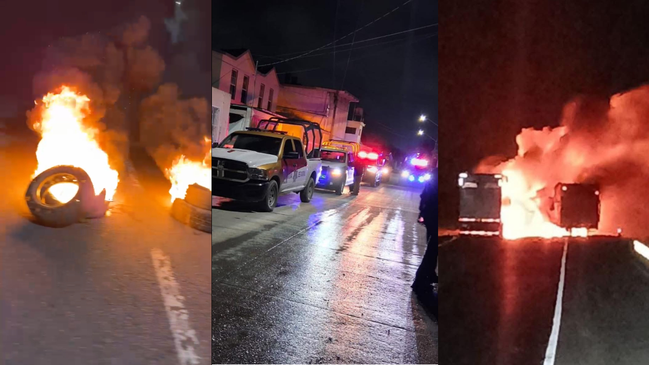 Disturbios y bloqueos en Reynosa tras captura de objetivo prioritario