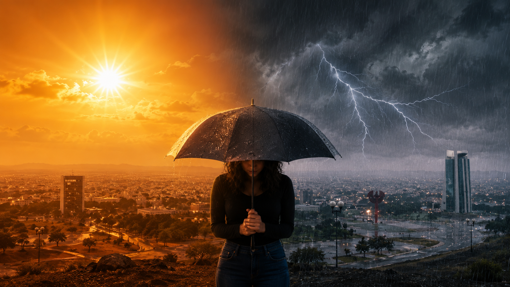 Prevén lluvias intensas y calor de hasta 46 grados en Tamaulipas