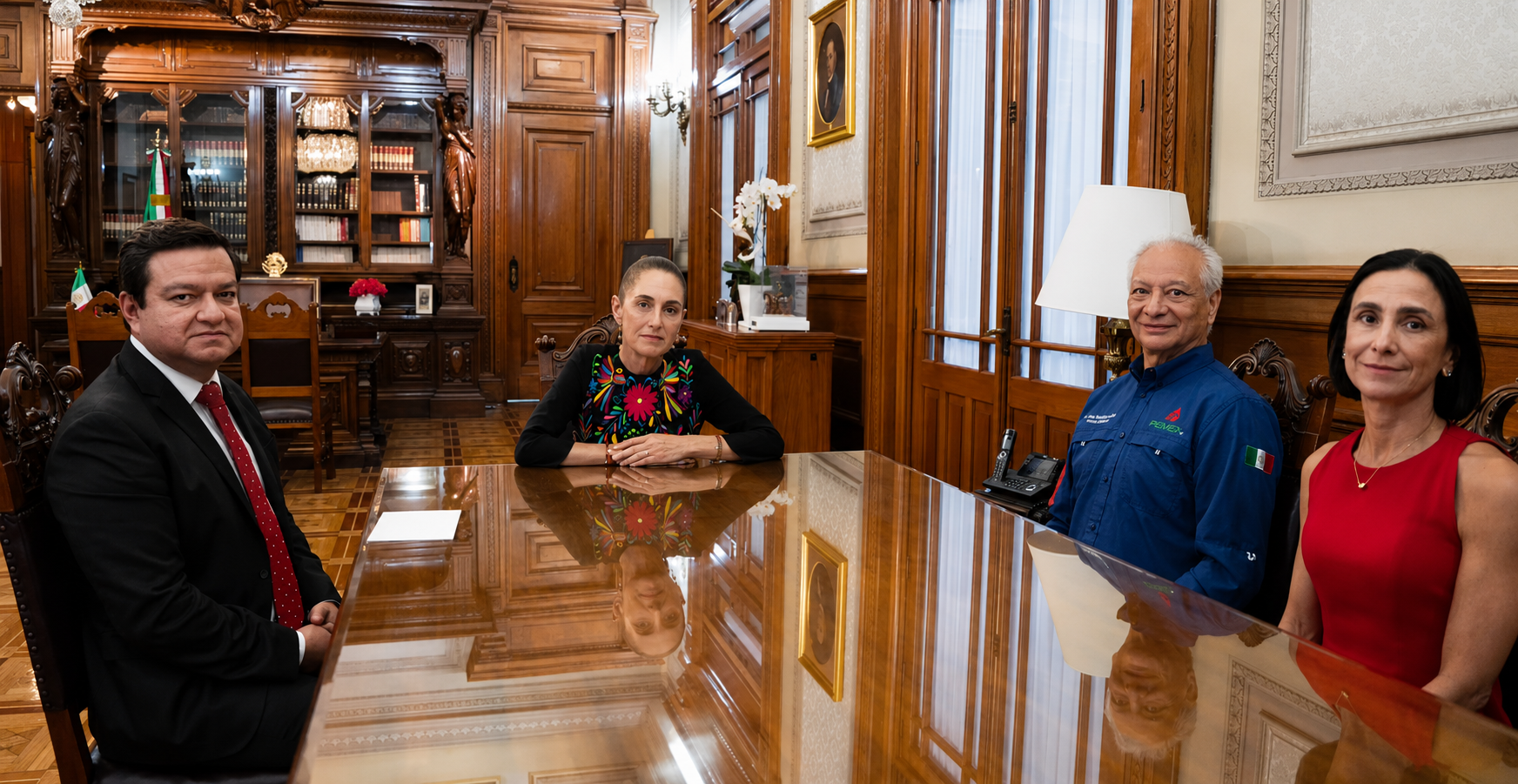 Claudia Sheinbaum anuncia nuevo director de Pemex