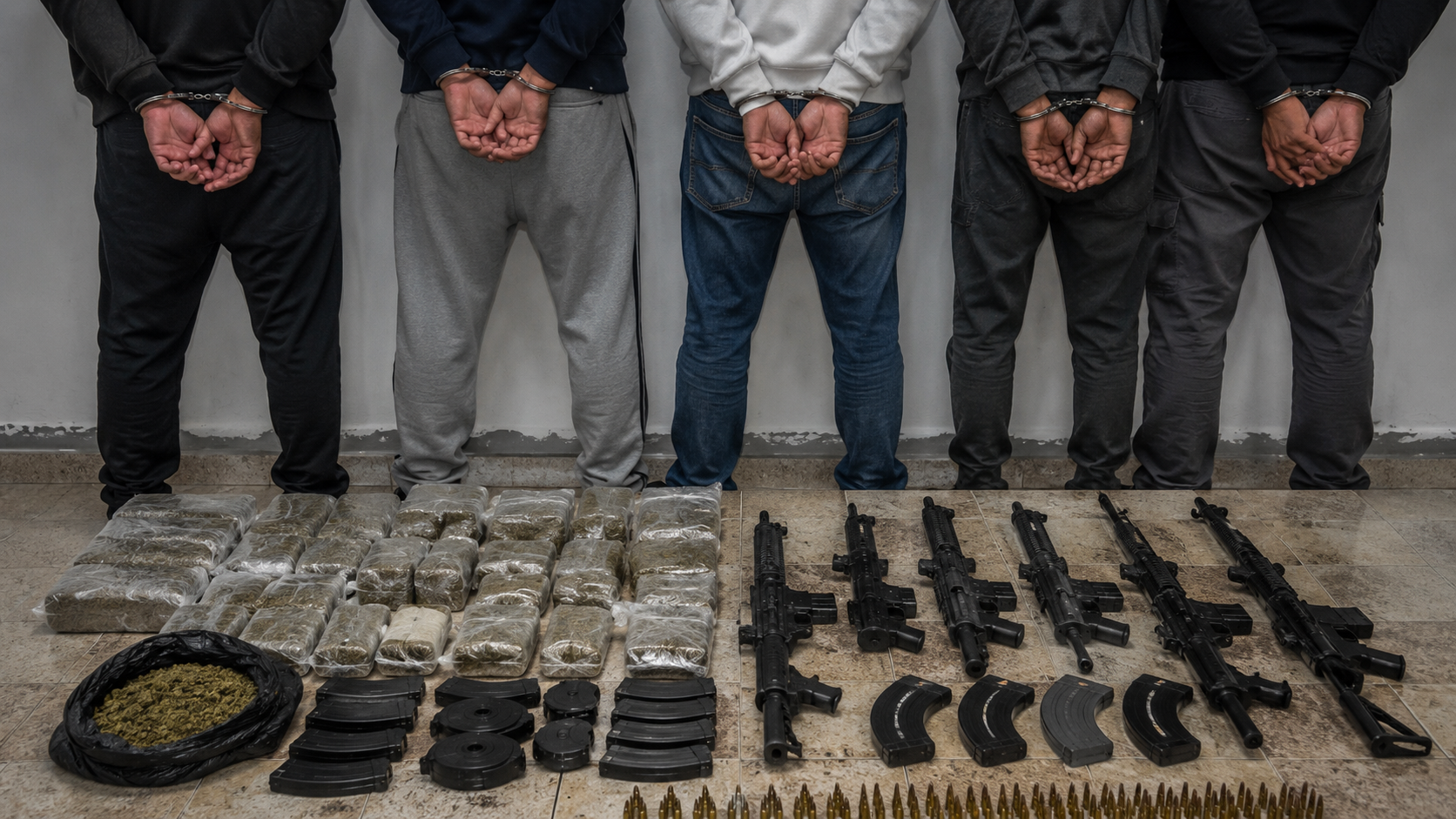 Caen 8 hombres ligados al asesinato de agente federal en Tamaulipas