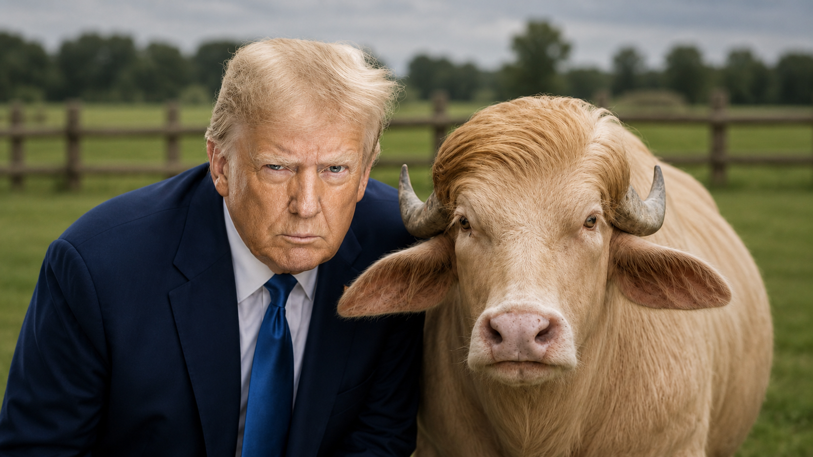 Gobierno salva a búfalo llamado “Trump” y frenan su sacrificio