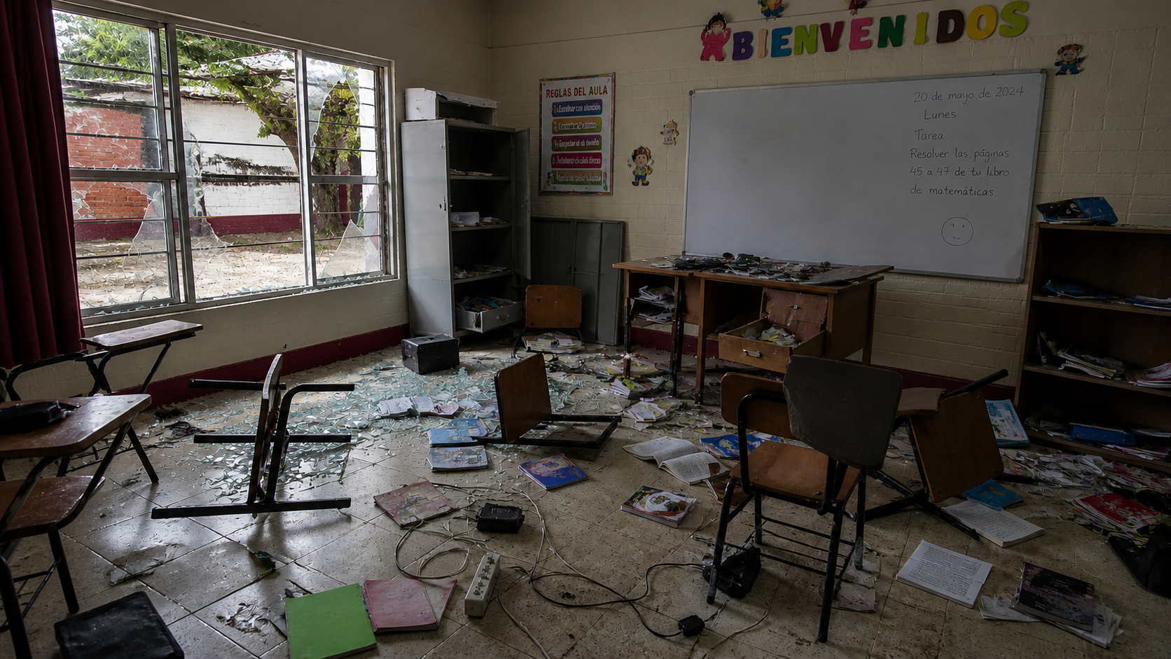 Reinciden robos en primaria de Victoria; suman más de 16 casos