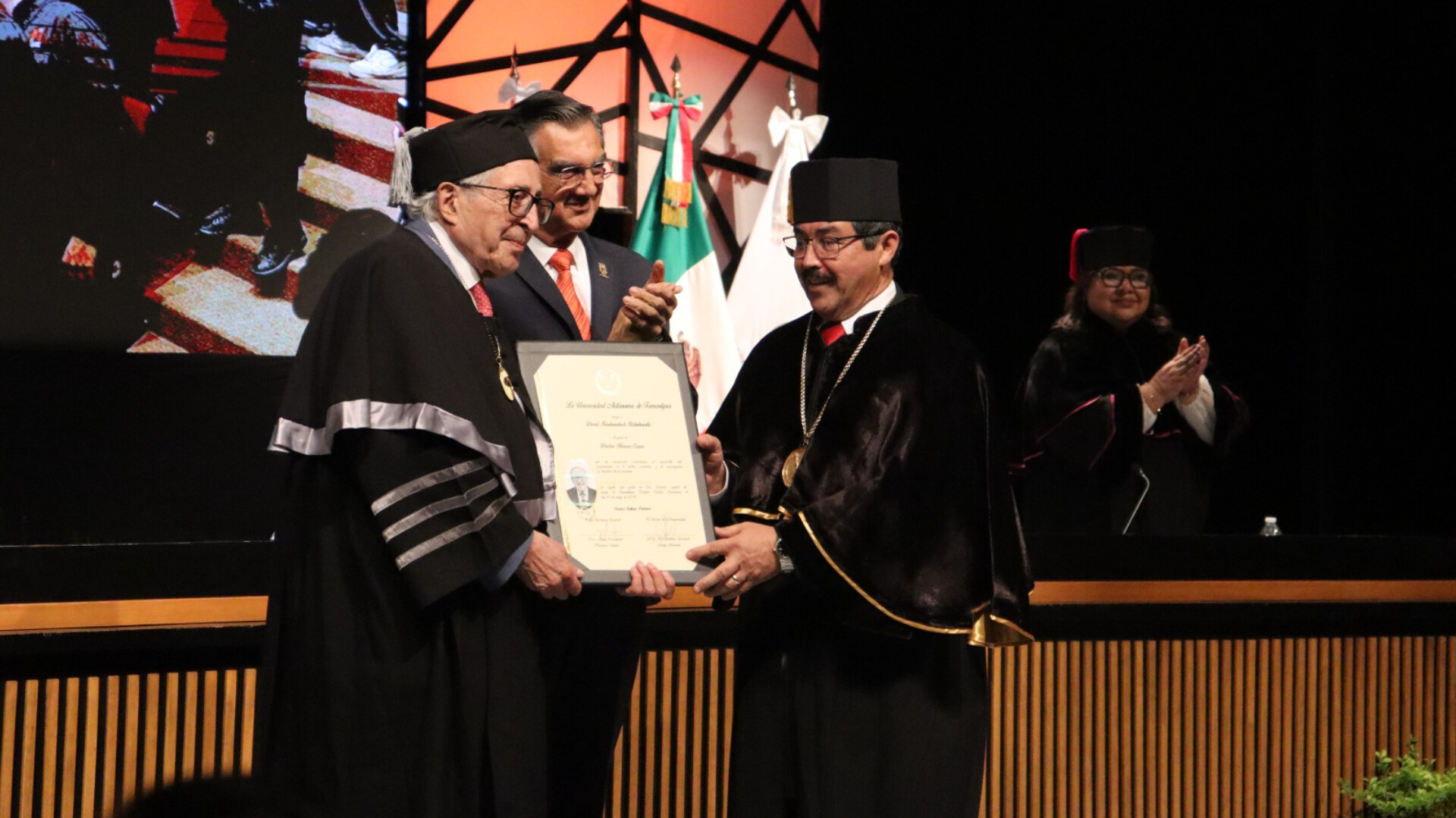 Confiere la UAT Doctorado Honoris Causa al secretario de Salud federal David Kershenobich