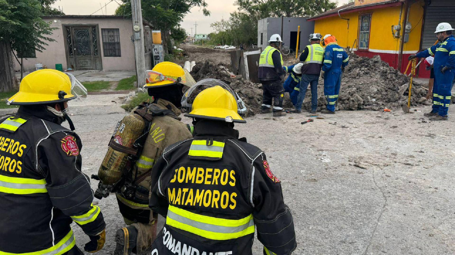 Evacúan kínder en Matamoros por fuga de gas natural