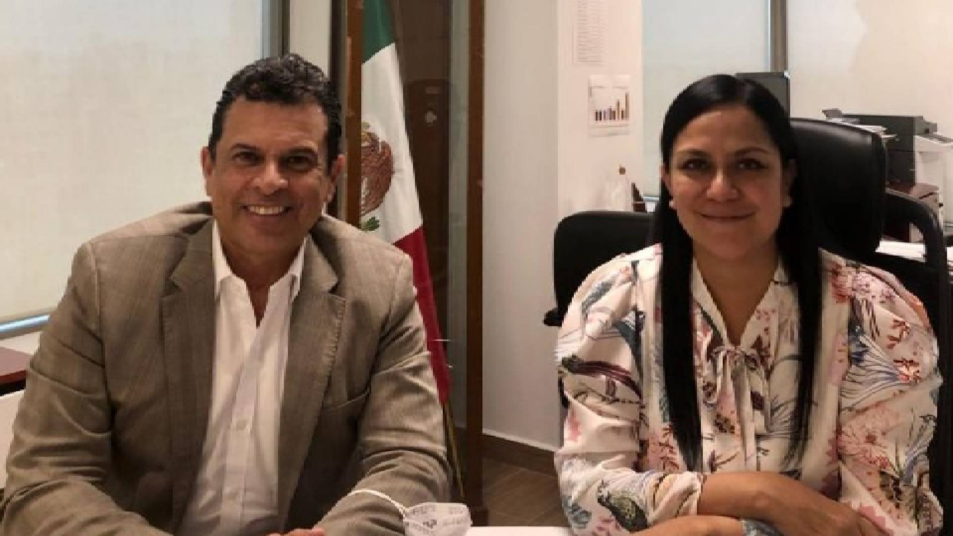 Lalo Gattás felicita a Ariadna Montiel por su nuevo cargo en MORENA